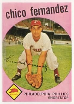 1959 Topps #452 Chico Fernandez Front