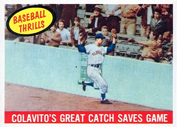 1959 Topps #462 Rocky Colavito Front