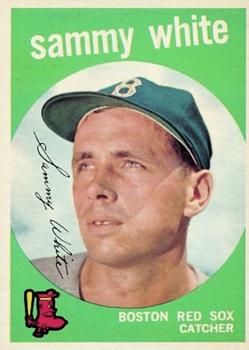 1959 Topps #486 Sammy White Front