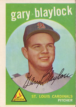 1959 Topps #539 Gary Blaylock Front
