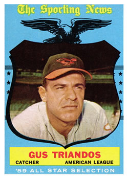 1959 Topps #568 Gus Triandos Front
