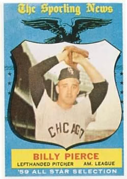1959 Topps #572 Billy Pierce Front