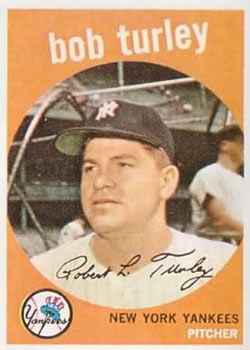 1959 Topps #60 Bob Turley Front