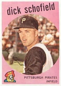 1959 Topps #68 Dick Schofield Front