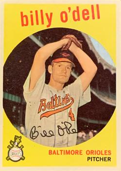 1959 Topps #250 Billy O'Dell Front