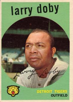 1959 Topps #455 Larry Doby Front
