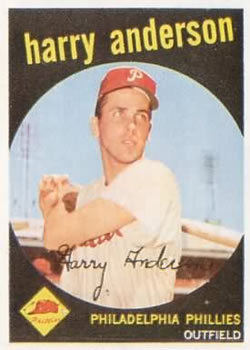 1959 Topps #85 Harry Anderson Front