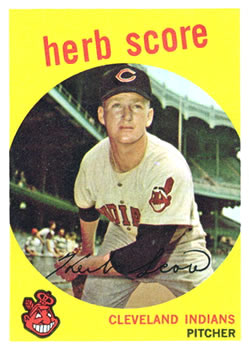 1959 Topps #88 Herb Score Front