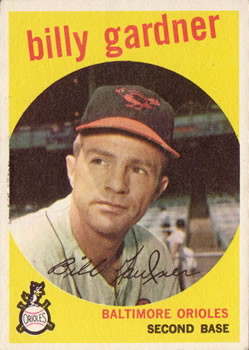 1959 Topps #89 Billy Gardner Front