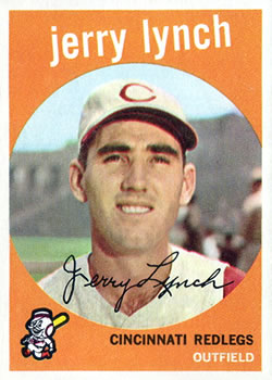 1959 Topps #97 Jerry Lynch Front