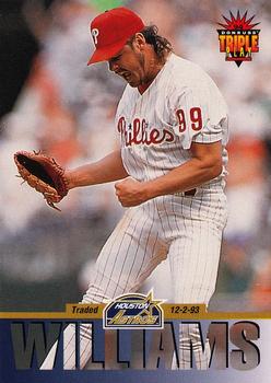 1994 Triple Play #30 Mitch Williams Front