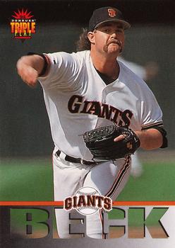 1994 Triple Play #101 Rod Beck Front