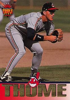 1994 Triple Play #120 Jim Thome Front
