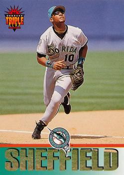 1994 Triple Play #140 Gary Sheffield Front
