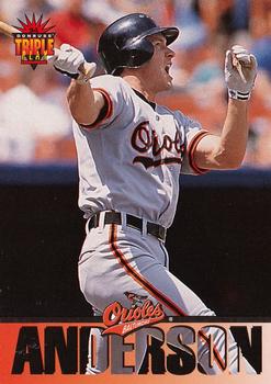 1994 Triple Play #151 Brady Anderson Front