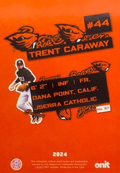 2024 ONIT Athlete Oregon State Beavers - Sticker Series #67 Trent Caraway Back