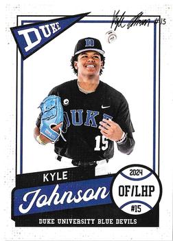 2024 Duke Blue Devils #NNO Kyle Johnson Front