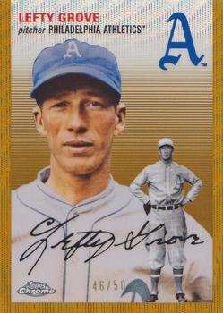 2023 Topps Chrome Platinum Anniversary - Gold Wave Refractor #462 Lefty Grove Front