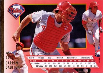 1994 Ultra #243 Darren Daulton Back