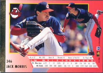 1994 Ultra #346 Jack Morris Back