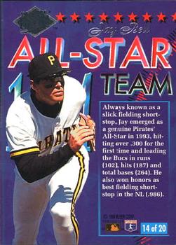 1994 Ultra - Ultra All-Star Team #14 Jay Bell Back
