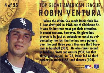 1994 Ultra - Award Winners #4 Robin Ventura Back