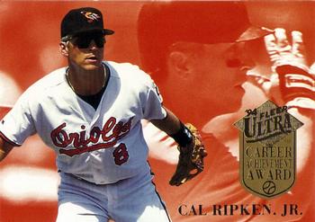 1994 Ultra - Career Achievement Awards #3 Cal Ripken, Jr. Front