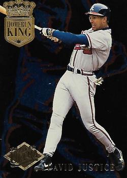 1994 Ultra - Home Run Kings #8 David Justice Front