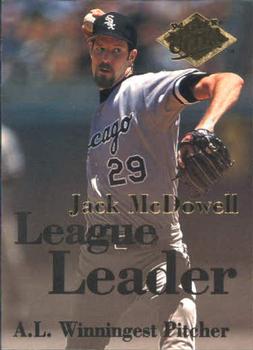 1994 Ultra - League Leaders #4 Jack McDowell Front