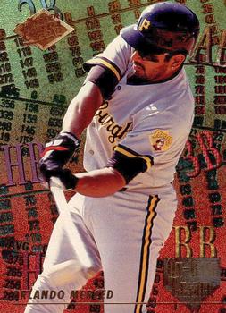 1994 Ultra - On-Base Leaders #8 Orlando Merced Front