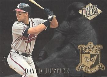 1994 Ultra - RBI Kings #8 David Justice Front