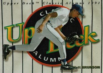 1994 Upper Deck #296 Matt Brunson Front