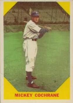 1960 Fleer Baseball Greats #24 Mickey Cochrane Front