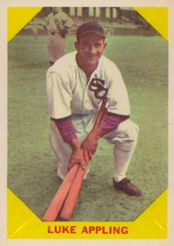 1960 Fleer Baseball Greats #27 Luke Appling Front