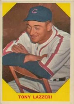 1960 Fleer Baseball Greats #31 Tony Lazzeri Front