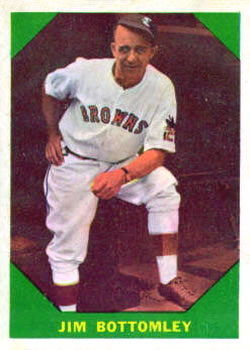 1960 Fleer Baseball Greats #45 Jim Bottomley Front