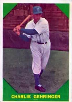 1960 Fleer Baseball Greats #58 Charlie Gehringer Front