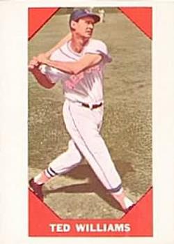 1960 Fleer Baseball Greats #72 Ted Williams Front