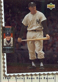 1994 Upper Deck - Baseball Heroes: Mickey Mantle #69 Mickey Mantle  Front