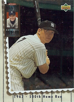 1994 Upper Deck - Baseball Heroes: Mickey Mantle #70 Mickey Mantle  Front