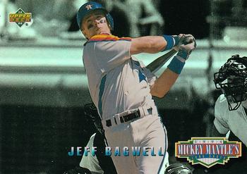 1994 Upper Deck - Mickey Mantle's Long Shots #MM1 Jeff Bagwell Front