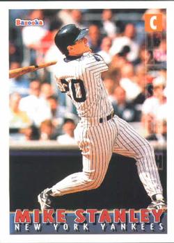 1995 Bazooka #24 Mike Stanley Front