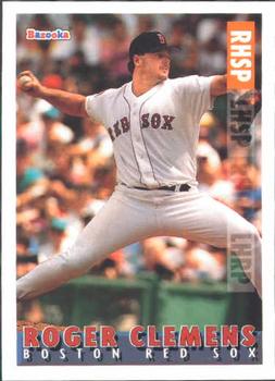 1995 Bazooka #9 Roger Clemens Front