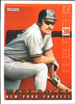 1995 Bazooka - Red Hot #RH-18 Wade Boggs Front