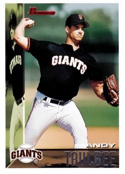 1995 Bowman #14 Andy Taulbee Front