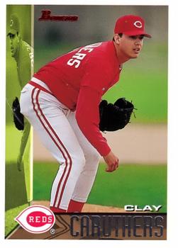 1995 Bowman #54 Clay Caruthers Front
