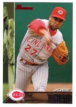 1995 Bowman #374 Jose Rijo Front