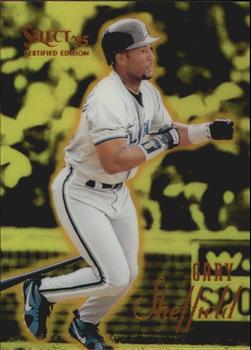 1995 Select Certified #28 Gary Sheffield Front