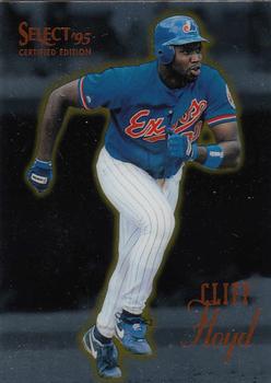 1995 Select Certified #79 Cliff Floyd Front