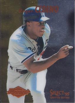 1995 Select Certified #93 Roger Cedeno Front